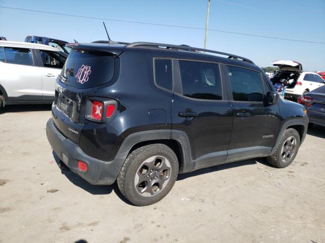 ZACCJAAB2HPF38883 - 2017 JEEP RENEGADE SPORT BLACK photo 3