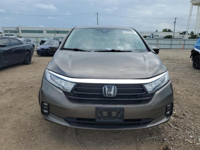 5FNRL6H59NB017051 - 2022 HONDA ODYSSEY EX GRAY photo 5