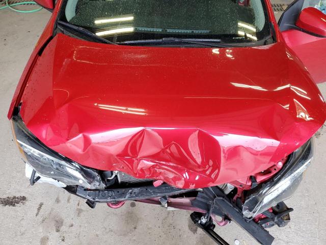 2T1BURHE6KC226411 - 2019 TOYOTA COROLLA L RED photo 11