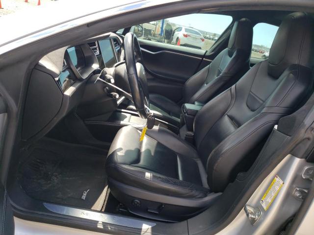 5YJSA1E21FF117943 - 2015 TESLA MODEL S Արծաթագույն լուսանկար 7