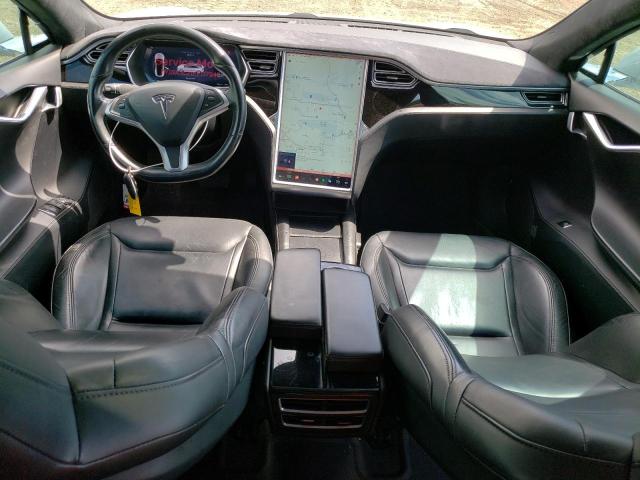 5YJSA1E21FF117943 - 2015 TESLA MODEL S Արծաթագույն լուսանկար 8