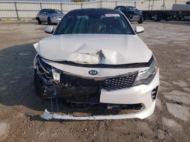 5XXGV4L26HG138656 - 2017 KIA OPTIMA SXL WHITE photo 5