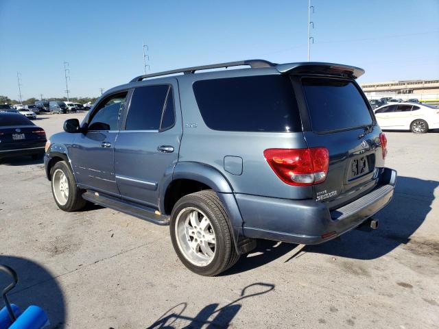 5TDZT34A16S282593 - 2006 TOYOTA SEQUOIA SR5 BLUE photo 2