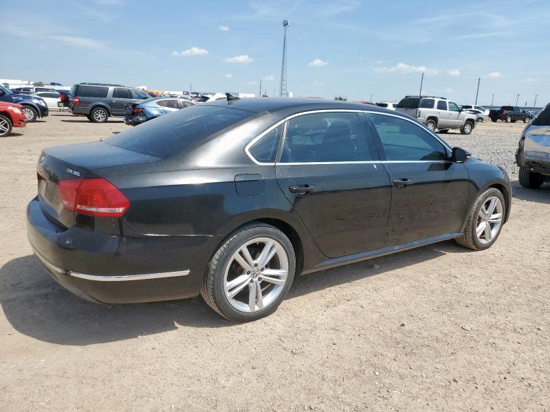 1VWCN7A33CC060967 - 2012 VOLKSWAGEN PASSAT SEL BLACK photo 3