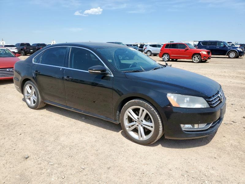 1VWCN7A33CC060967 - 2012 VOLKSWAGEN PASSAT SEL BLACK photo 4