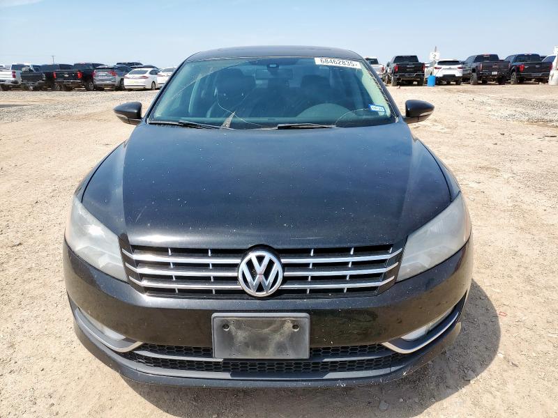 1VWCN7A33CC060967 - 2012 VOLKSWAGEN PASSAT SEL BLACK photo 5