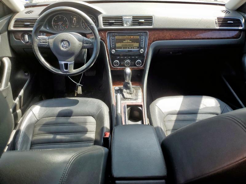 1VWCN7A33CC060967 - 2012 VOLKSWAGEN PASSAT SEL BLACK photo 8