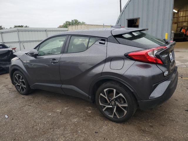 JTNKHMBX0M1100968 - 2021 TOYOTA C-HR XLE GRAY photo 2