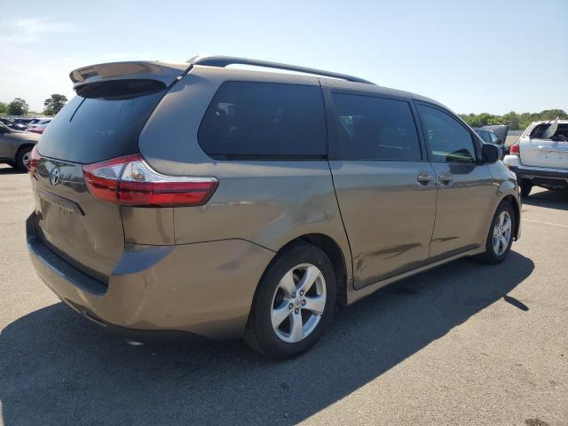 5TDKZ3DCXJS903114 - 2018 TOYOTA SIENNA LE Boz foto 3