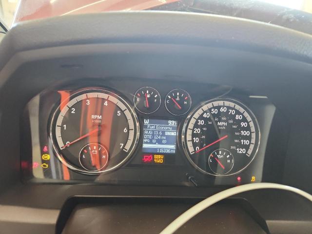 1D7RV1GT8BS542247 - 2011 DODGE RAM 1500 MAROON photo 9