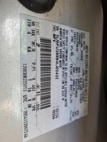 5LMFU28R84LJ02432 - 2004 LINCOLN NAVIGATOR ვერცხლისფერი ფოტო 13