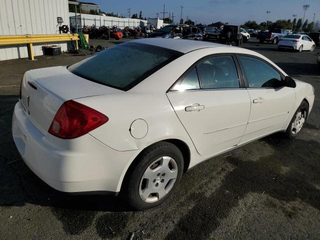 1G2ZF58B374113828 - 2007 PONTIAC G6 VALUE LEADER WHITE photo 3