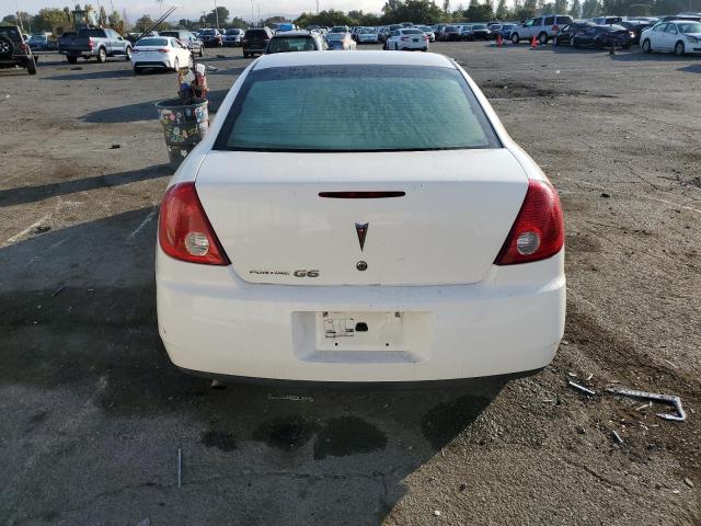 1G2ZF58B374113828 - 2007 PONTIAC G6 VALUE LEADER WHITE photo 6