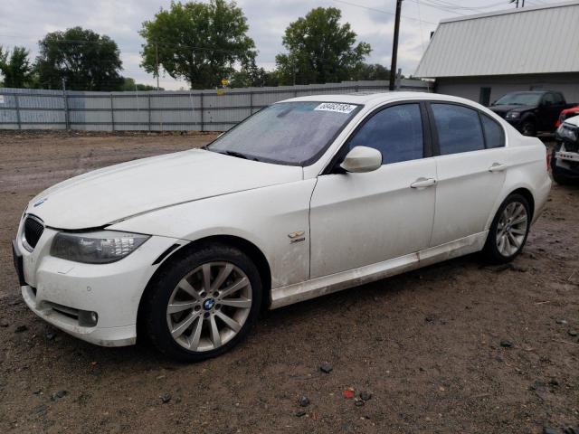 WBAPL5C54BA921531 - 2011 BMW 335 XI WHITE photo 1