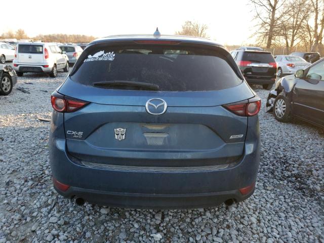 JM3KFBDL2H0116391 - 2017 MAZDA CX-5 GRAND TOURING BLUE photo 6