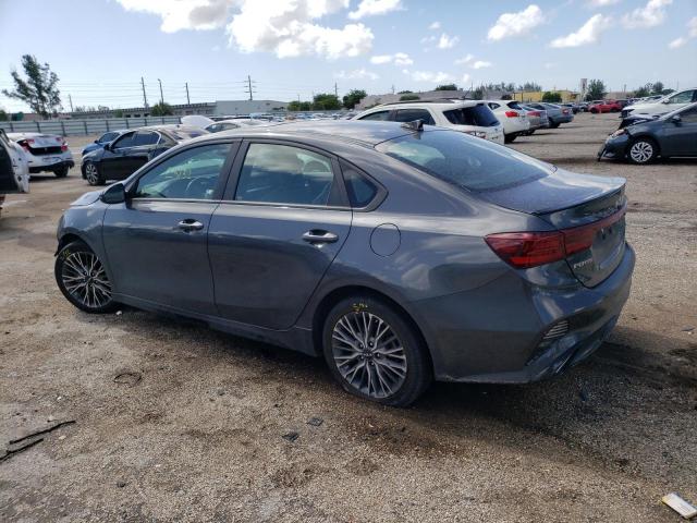 3KPF54AD6NE444891 - 2022 KIA FORTE GT LINE GRAY photo 2