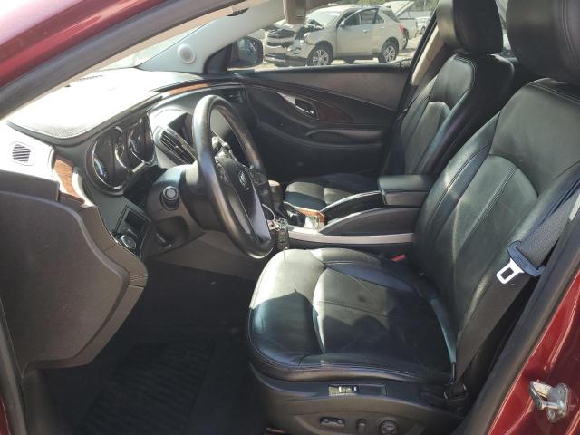 1G4GC5EG9AF201608 - 2010 BUICK LACROSSE CXL RED photo 7