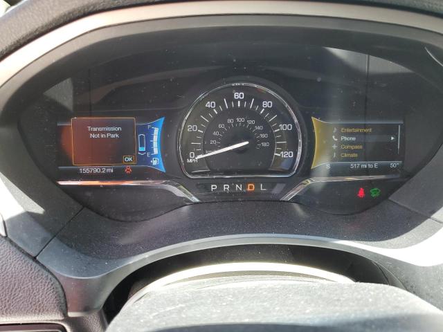 3LN6L2LU9FR624573 - 2015 LINCOLN MKZ HYBRID GRAY photo 9