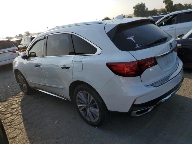 5FRYD4H54HB039118 - 2017 ACURA MDX TECHNOLOGY WHITE photo 2