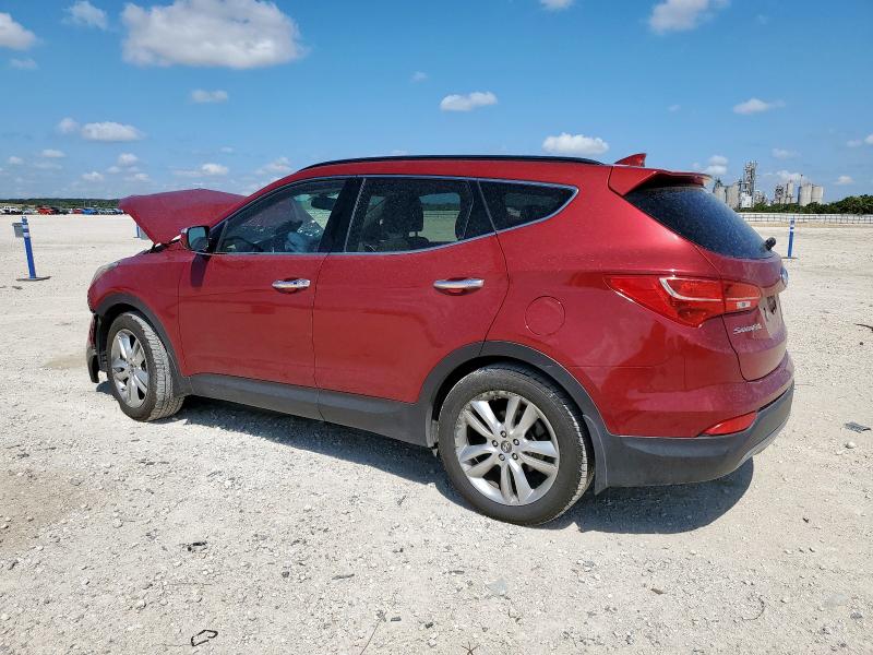 5XYZU3LA8DG090791 - 2013 HYUNDAI SANTA FE S RED photo 2