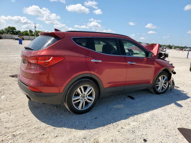 5XYZU3LA8DG090791 - 2013 HYUNDAI SANTA FE S RED photo 3