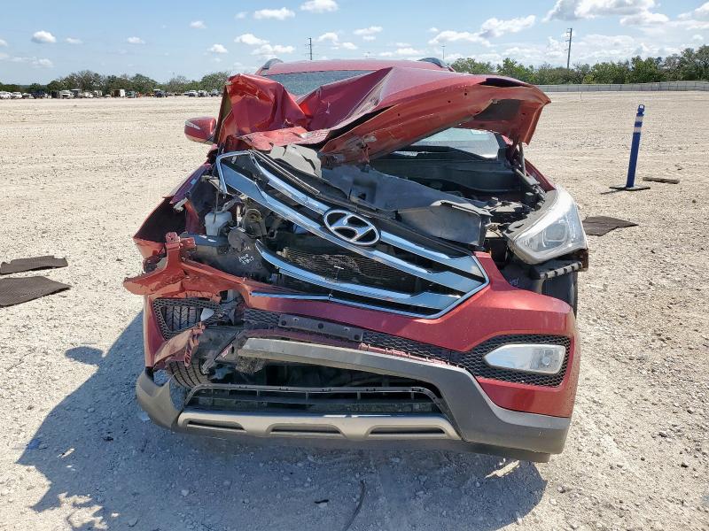 5XYZU3LA8DG090791 - 2013 HYUNDAI SANTA FE S RED photo 5