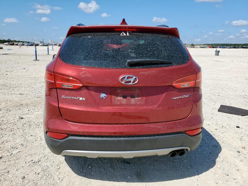 5XYZU3LA8DG090791 - 2013 HYUNDAI SANTA FE S RED photo 6