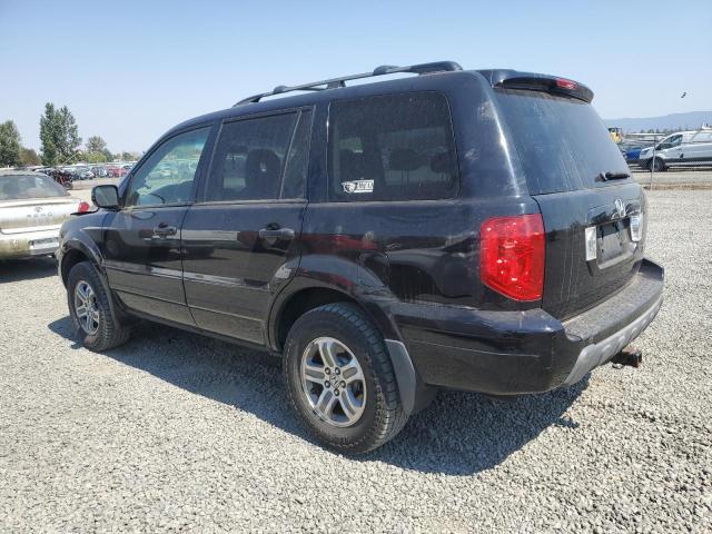 2HKYF18405H551294 - 2005 HONDA PILOT EX BLACK photo 2