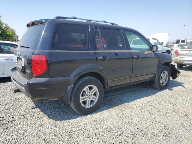 2HKYF18405H551294 - 2005 HONDA PILOT EX BLACK photo 3