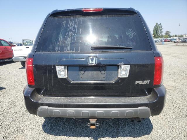 2HKYF18405H551294 - 2005 HONDA PILOT EX BLACK photo 6