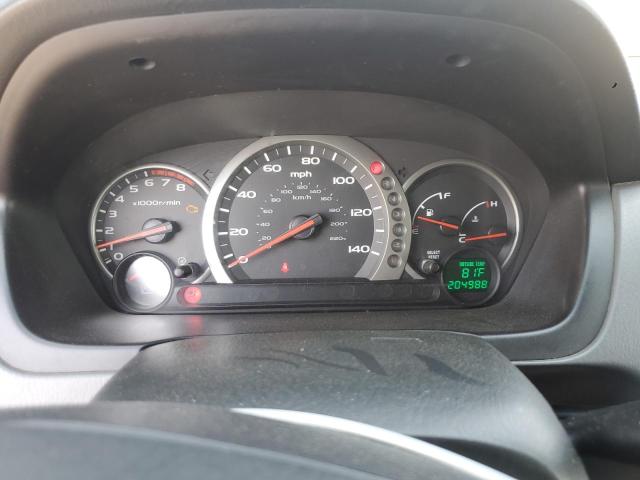 2HKYF18405H551294 - 2005 HONDA PILOT EX BLACK photo 9