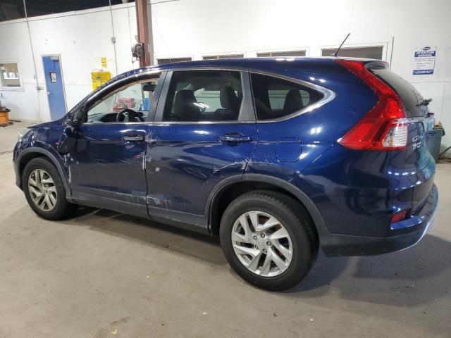 5J6RM4H50FL042804 - 2015 HONDA CR-V EX 蓝色 照片 2