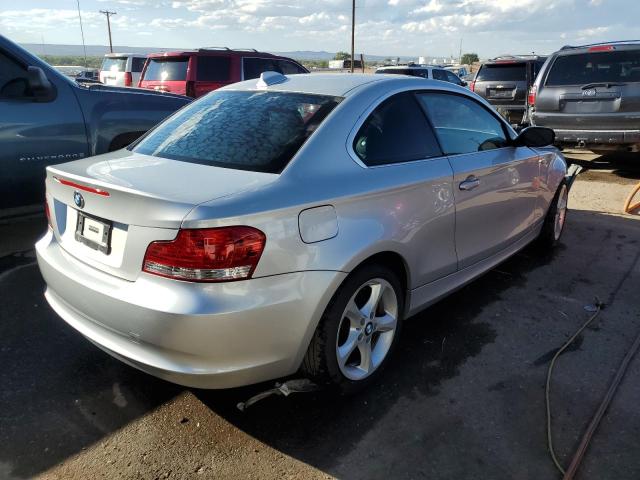 WBAUP9C57BVL89778 - 2011 BMW 128 I SILVER photo 3