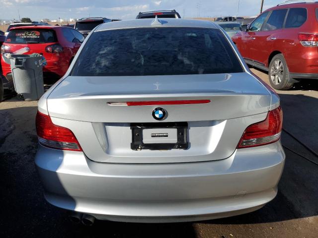 WBAUP9C57BVL89778 - 2011 BMW 128 I SILVER photo 6