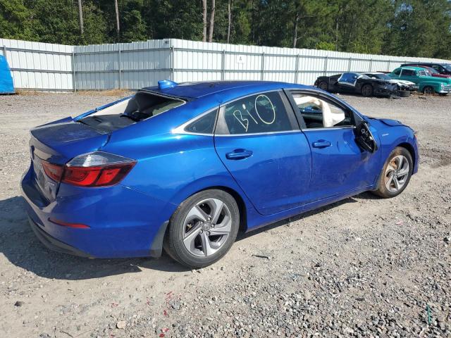 19XZE4F53LE007216 - 2020 HONDA INSIGHT EX BLUE photo 3