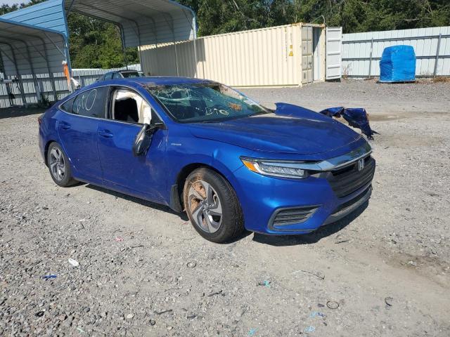 19XZE4F53LE007216 - 2020 HONDA INSIGHT EX BLUE photo 4