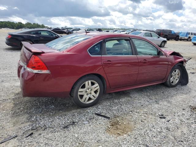 2G1WG5EK6B1131432 - 2011 CHEVROLET IMPALA LT RED photo 3