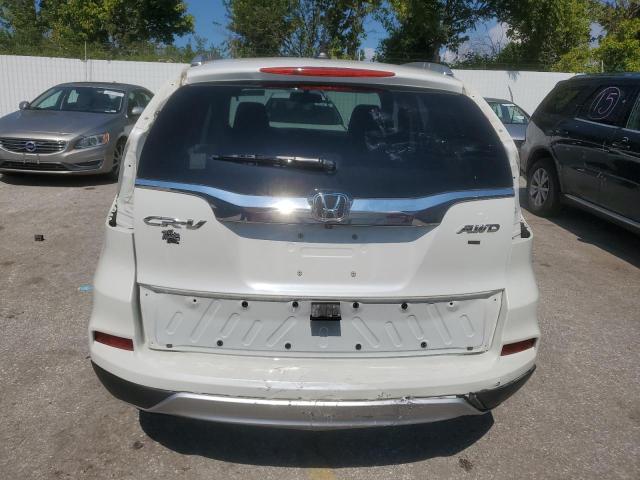 5J6RM4H79GL025518 - 2016 HONDA CR-V EXL WHITE photo 6