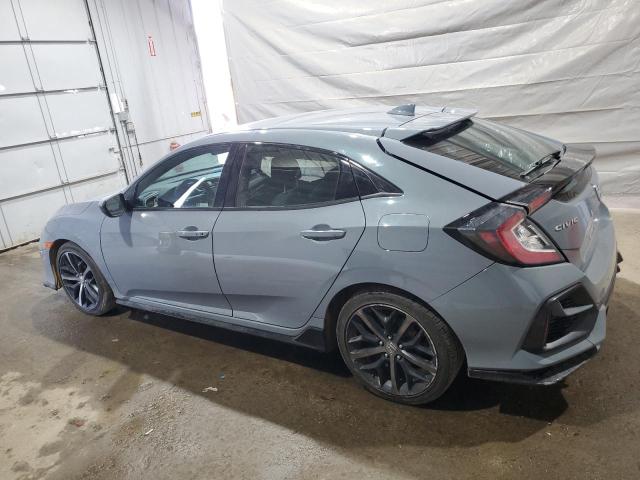 SHHFK7H41MU202484 - 2021 HONDA CIVIC SPORT GRAY photo 2