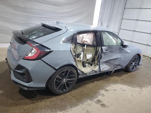 SHHFK7H41MU202484 - 2021 HONDA CIVIC SPORT GRAY photo 3