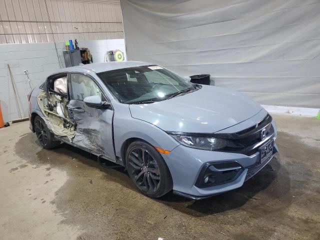 SHHFK7H41MU202484 - 2021 HONDA CIVIC SPORT GRAY photo 4