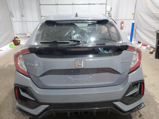 SHHFK7H41MU202484 - 2021 HONDA CIVIC SPORT GRAY photo 6