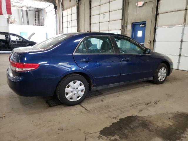 1HGCM56364A040021 - 2004 HONDA ACCORD LX BLUE photo 3