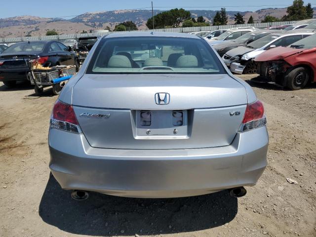 1HGCP36859A011608 - 2009 HONDA ACCORD EXL SILVER photo 6