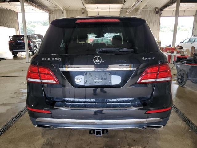 4JGDA5HB6GA807270 - 2016 MERCEDES-BENZ GLE 350 4MATIC BLACK photo 6