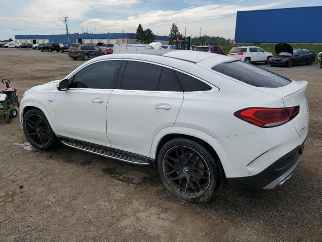 4JGFD6BB1MA327146 - 2021 MERCEDES-BENZ GLE COUPE AMG 53 4MATIC WHITE photo 2