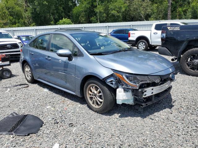 JTDEAMDE2NJ053025 - 2022 TOYOTA COROLLA LE BLUE photo 4