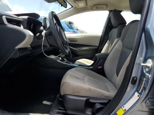 JTDEAMDE2NJ053025 - 2022 TOYOTA COROLLA LE BLUE photo 7