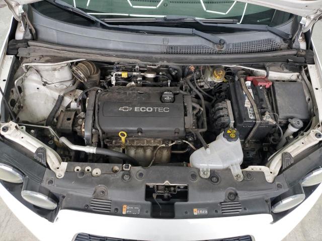 1G1JA6SH0F4207621 - 2015 CHEVROLET SONIC LS თეთრი ფოტო 11