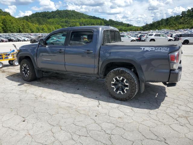 3TYCZ5AN2MT049573 - 2021 TOYOTA TACOMA DOUBLE CAB GRAY photo 2